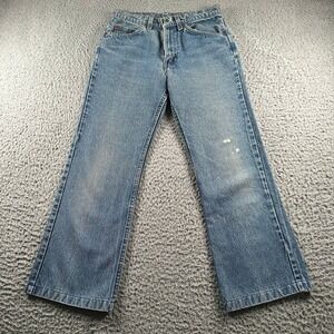 Vtg 80's Levis 501 Jeans Mens 30(28 Fits) Light Straight Leg Orange Tab READ